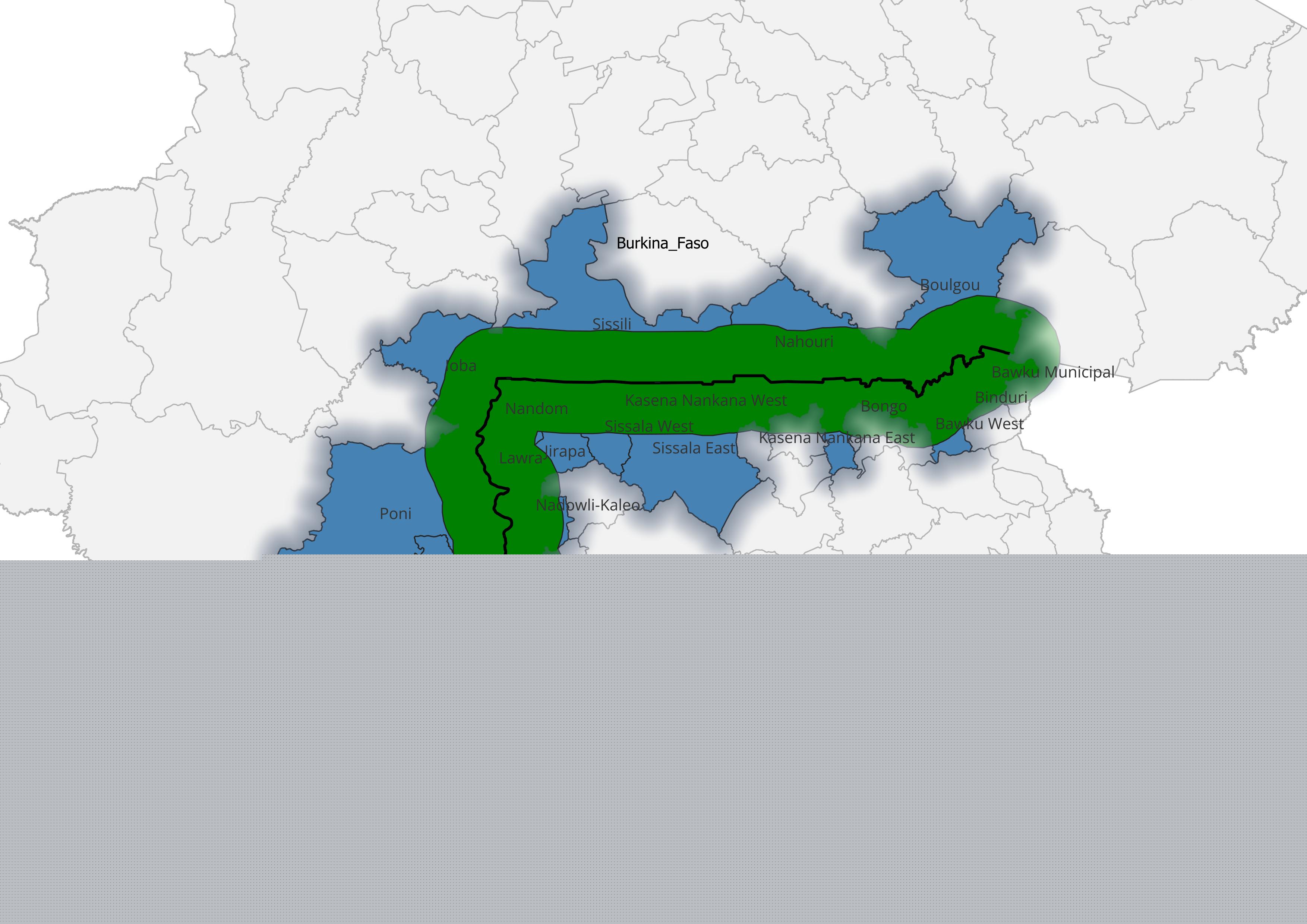 Burkina Faso Ghana Borderland