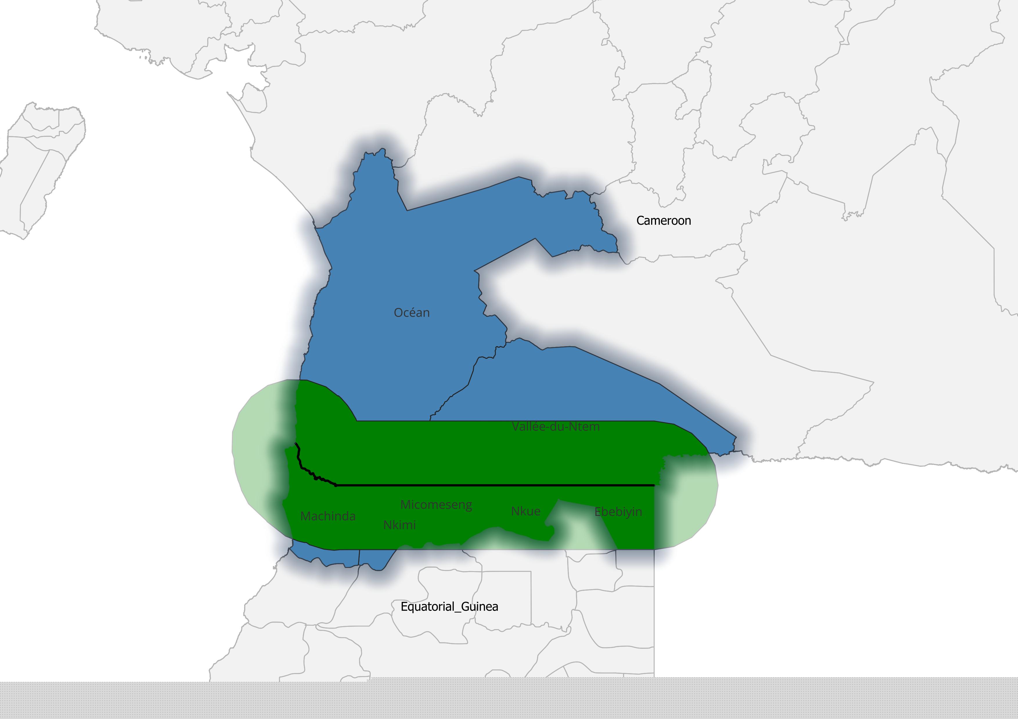 Cameroon Equatorial Guinea  Borderland