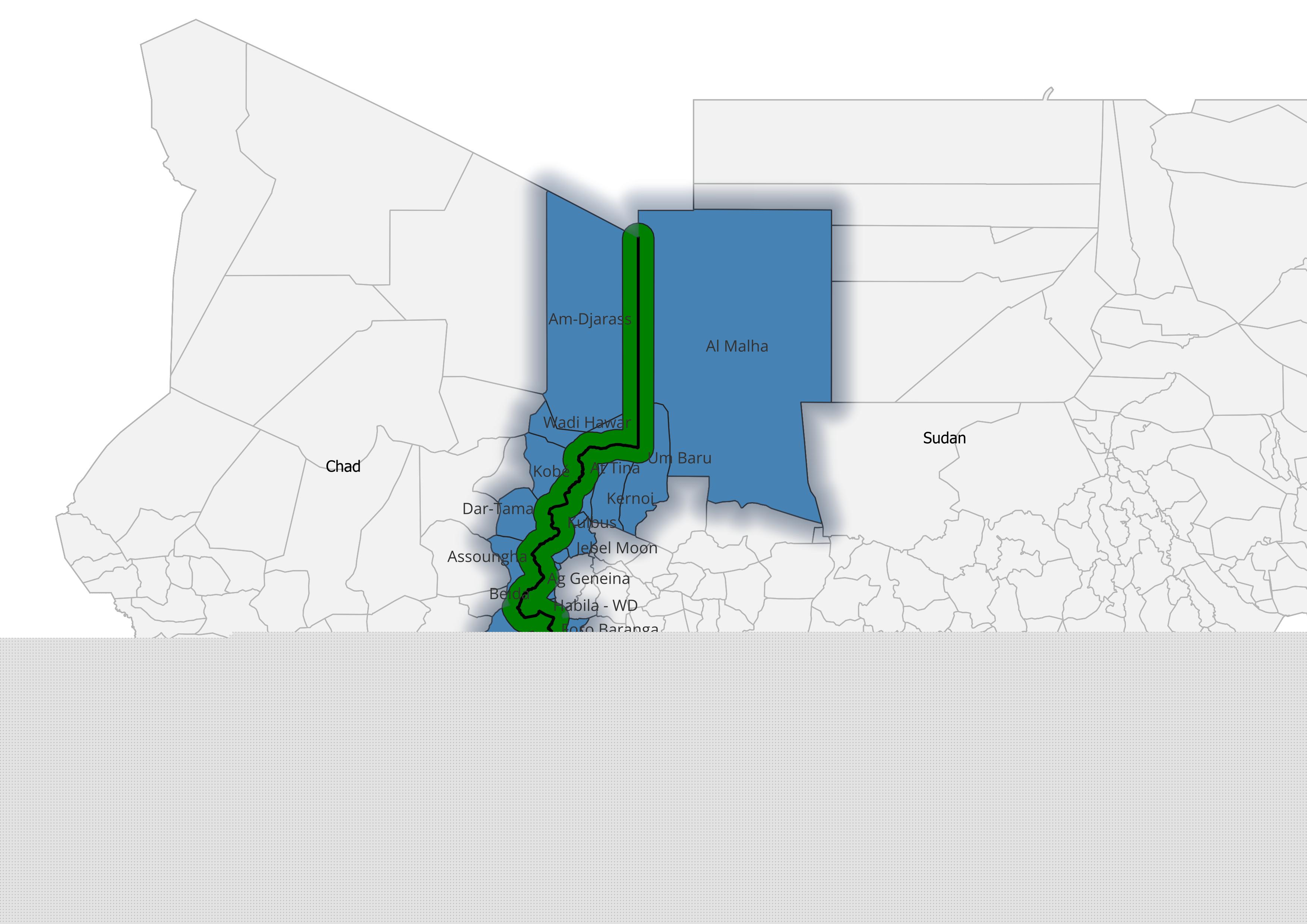 Chad Sudan Borderland