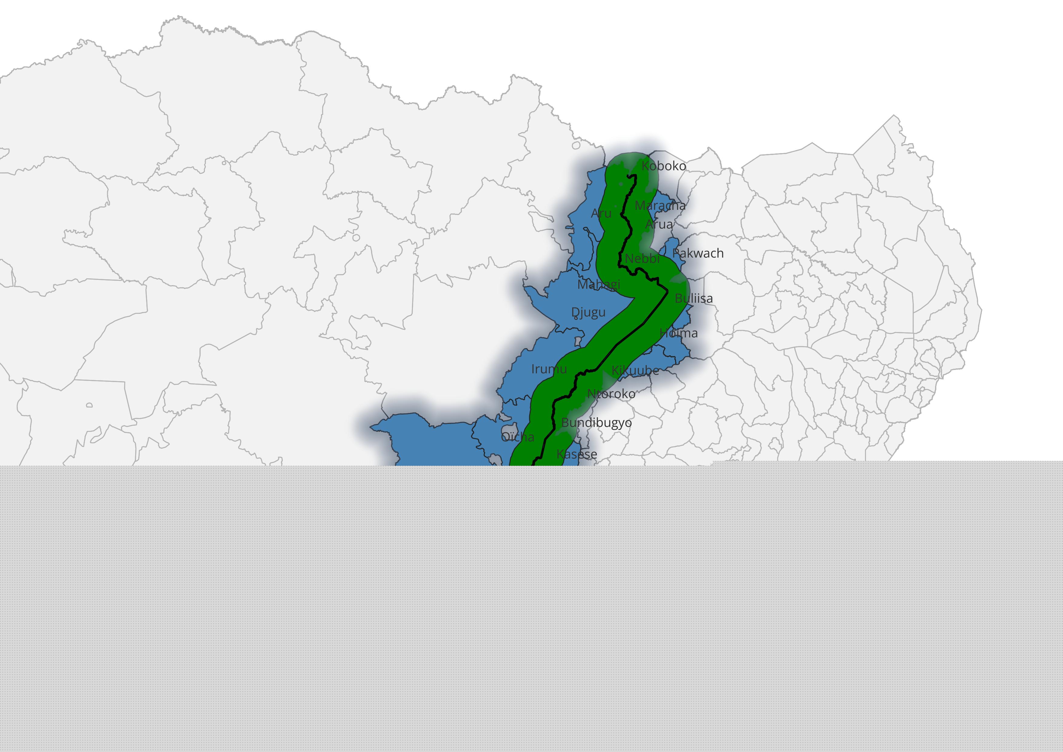 DRC - Uganda Borderland