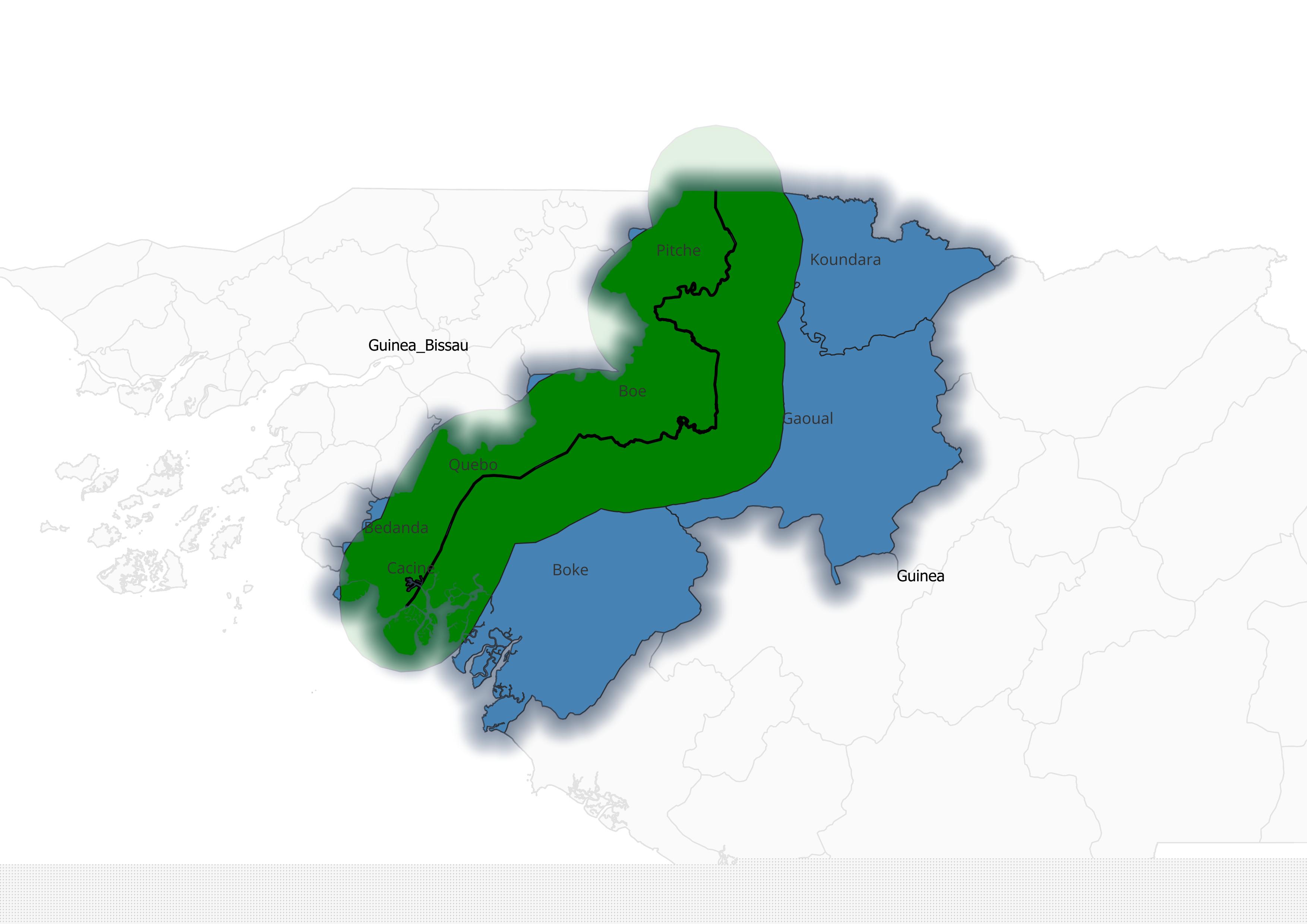 Guinea  Guinea Bissau Borderland
